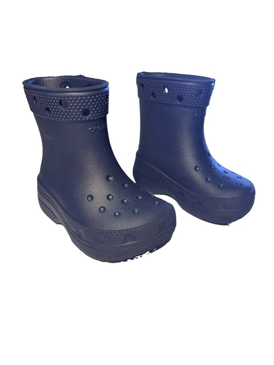 CROCS Other - CROCS Kids Navy Blue Classic Rain Clogs